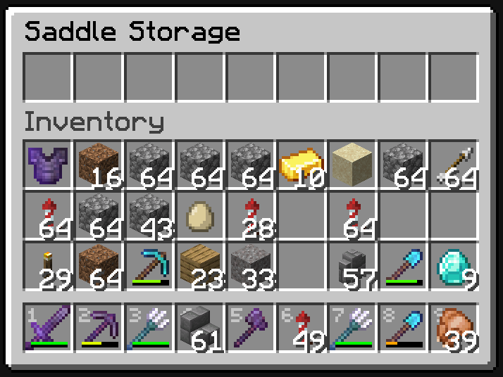 Horse Inventory GUI